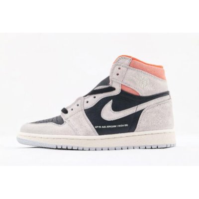 Nike Erkek Air Jordan 1 Aj1 High Og Gri Basketbol Ayakkabısı Türkiye - GVBD8C4J